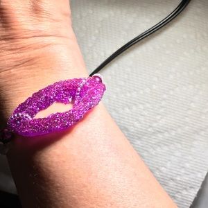 Purple Agate Bracelet